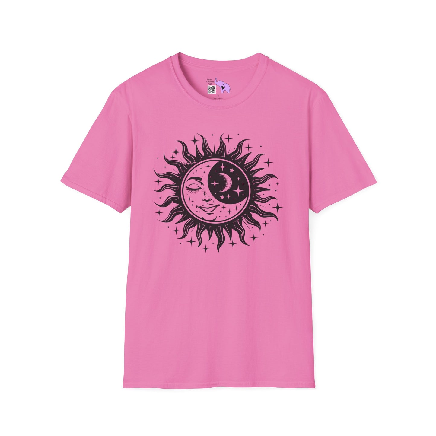 Celestial Sun/Moon Adult T-shirt