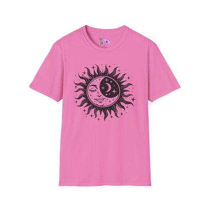 Celestial Sun/Moon Adult T-shirt