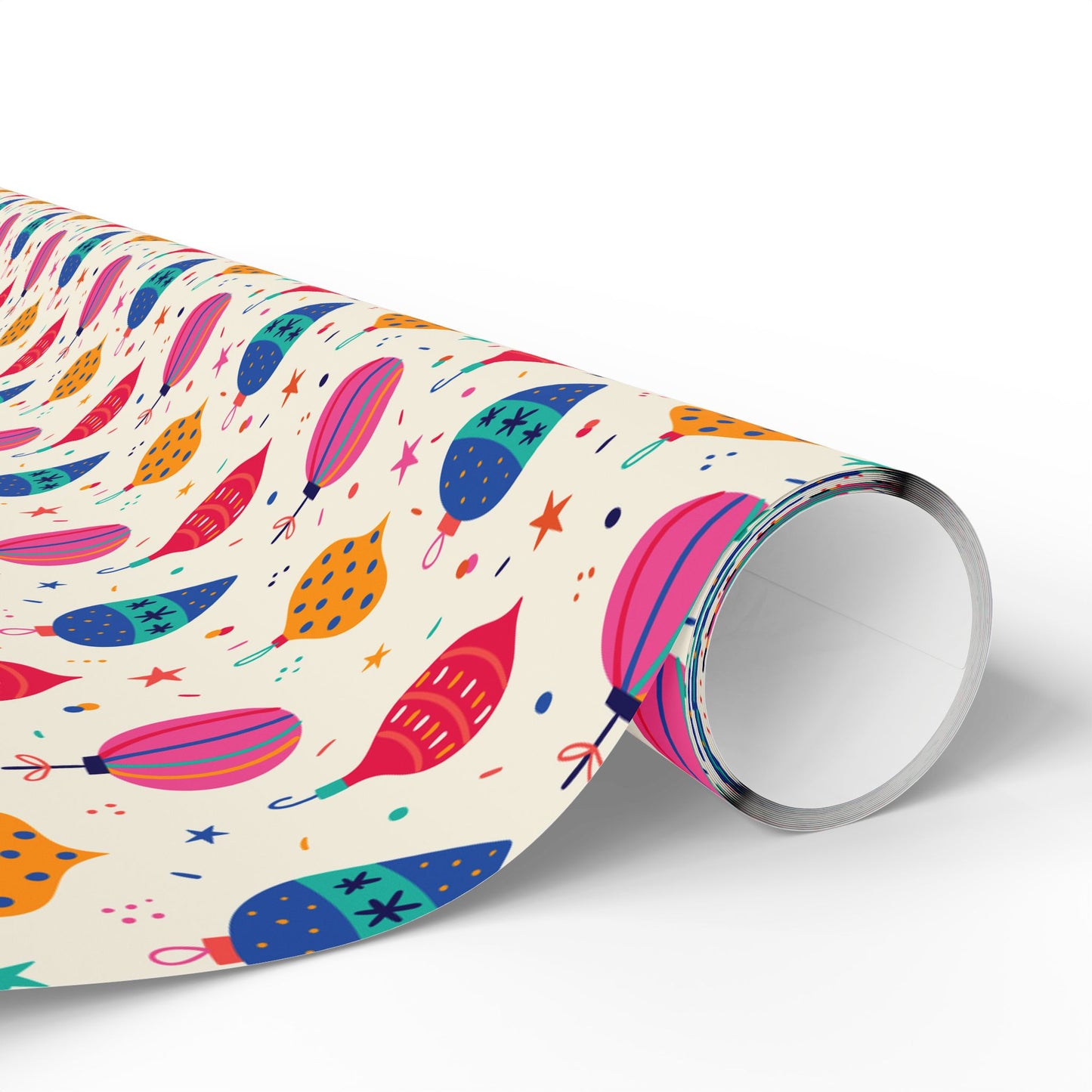 Ornament Parade Wrapping Paper