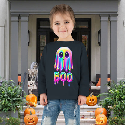 Boo-tiful Glow Toddler Long Sleeve Tee