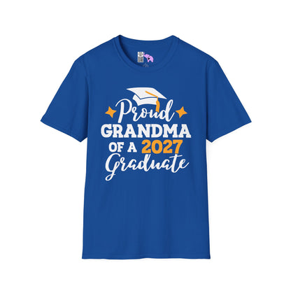 Proud Grandma of a 2027 Graduate Adult T-shirt