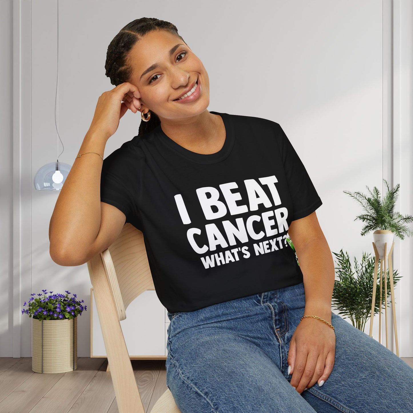 I Beat Cancer What's Next? Adult T-shirt