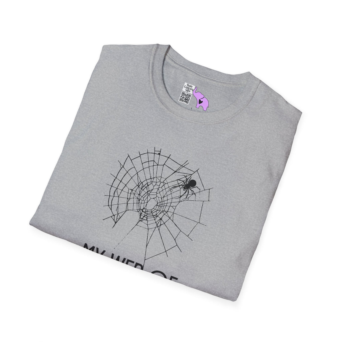 My Web of Overlapping Medical Conditions Adult T-shirt