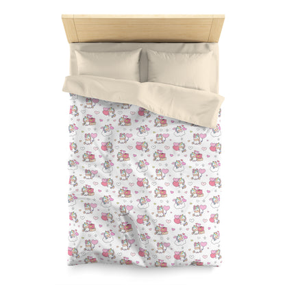 Unicorns of Love Microfiber Duvet Cover