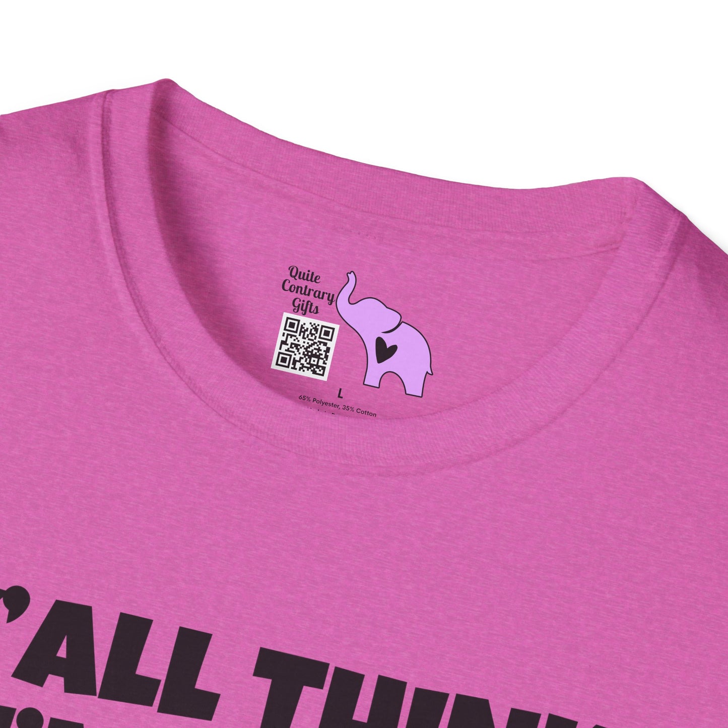 Y'all Think I'm Mean Wait 'til I Don't Like You Adult T-shirt