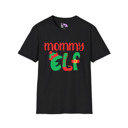 Mommy Elf Adult T-shirt