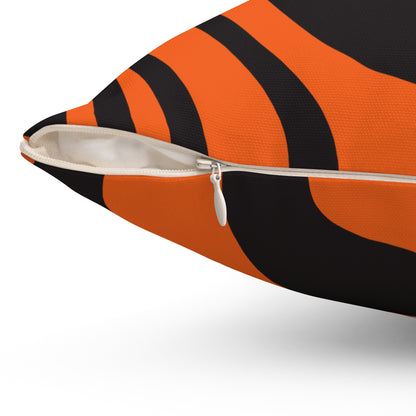 Tiger Stripes Throw Pillow