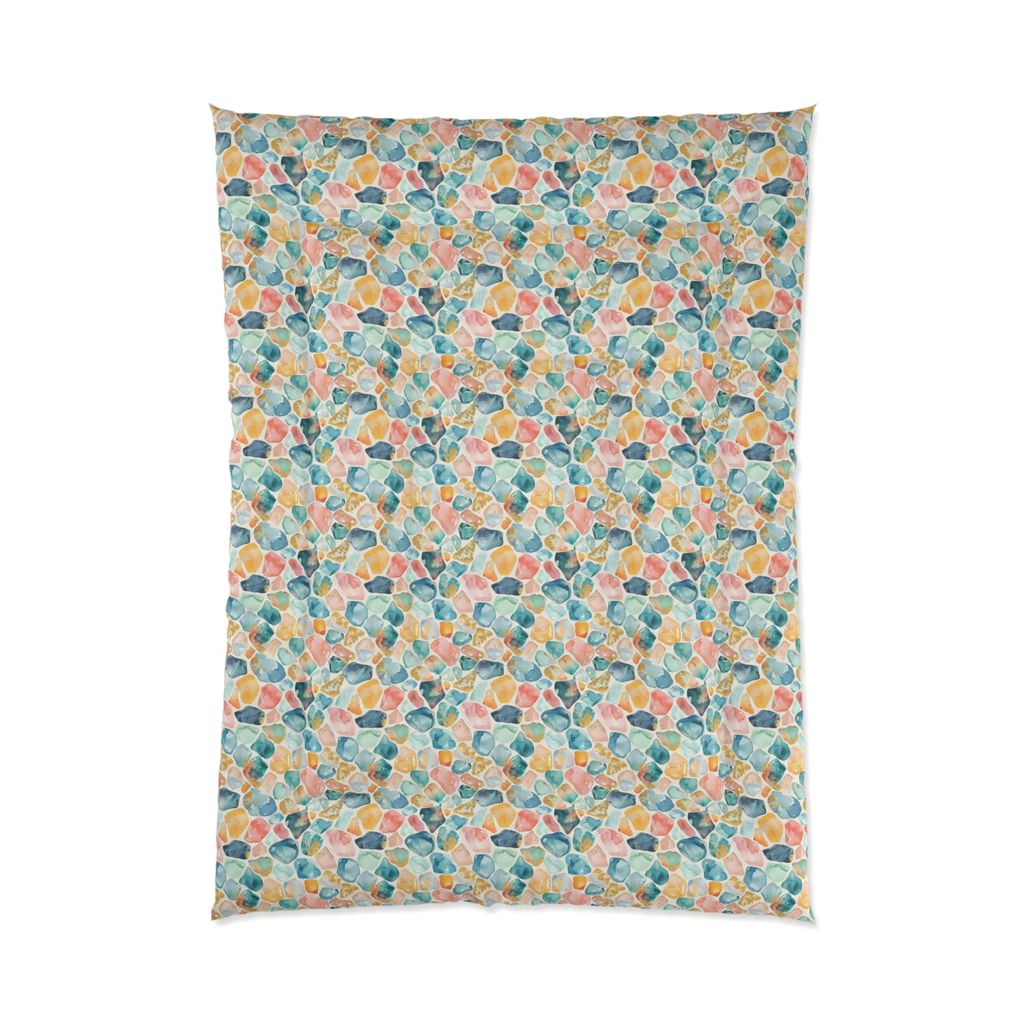 Ocean Pebble Drift Comforter