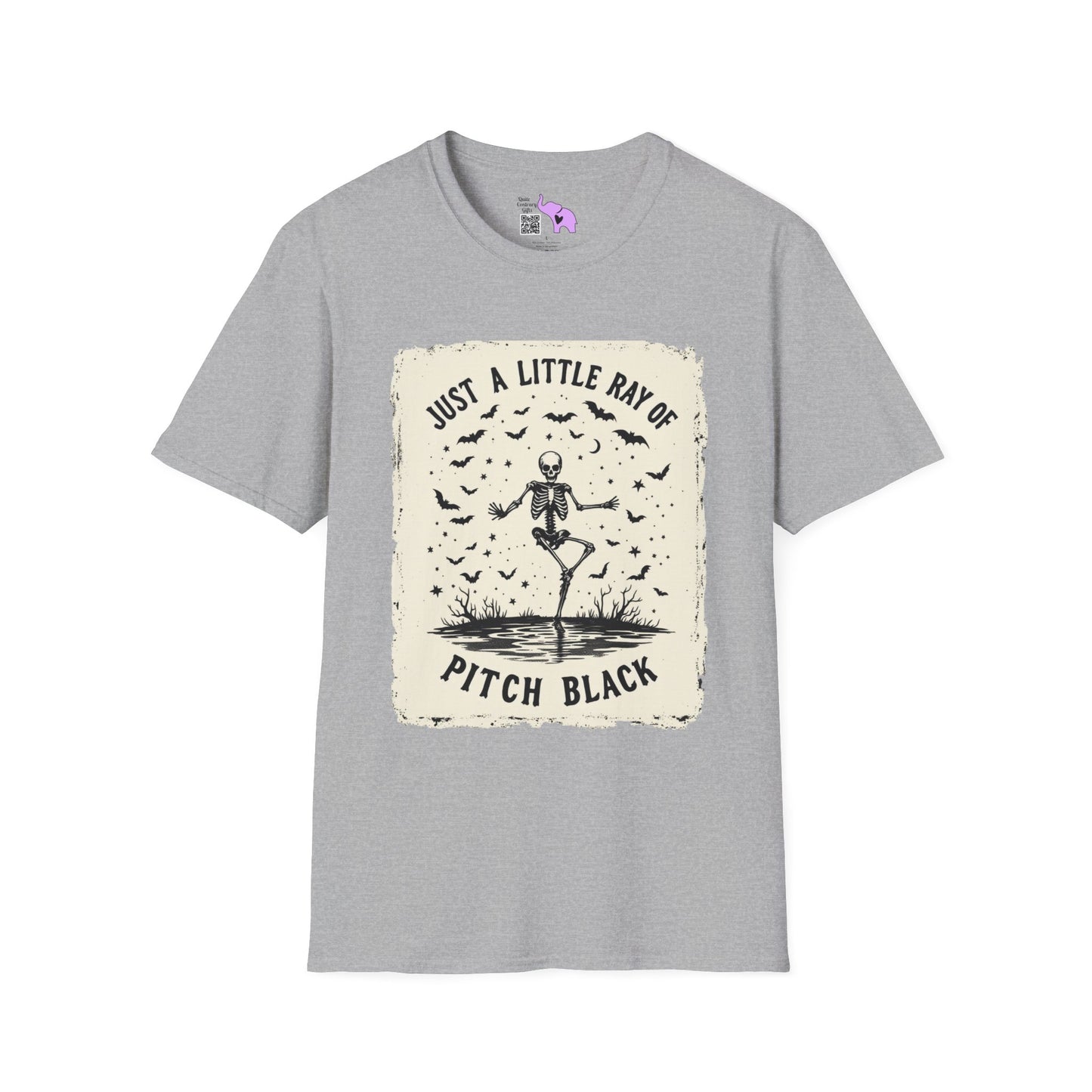 Just A Little Ray of Pitch Black Adult T-shirt