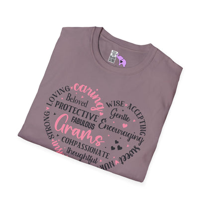 Gram's Heart Adult T-shirt