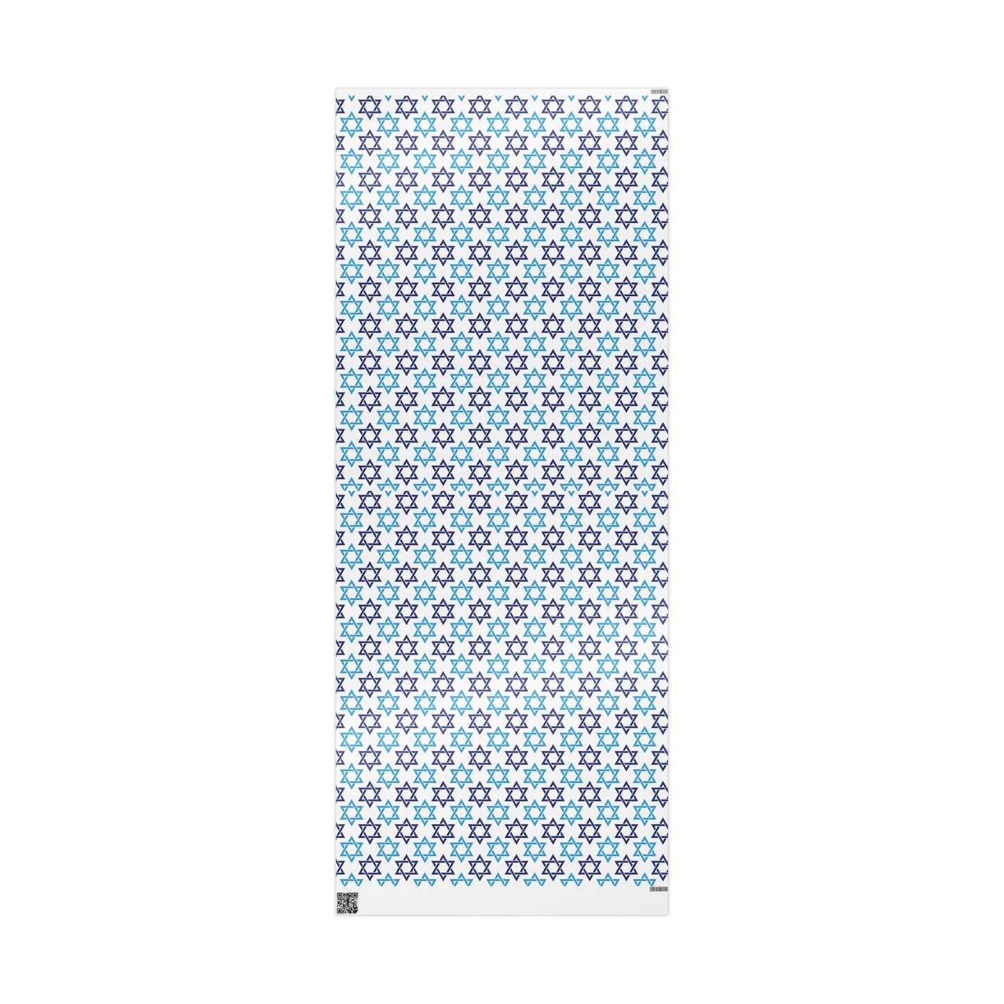 Star of David 2 Hanukkah Wrapping Paper