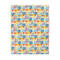 Mosaic Meadows Microfiber Duvet Cover