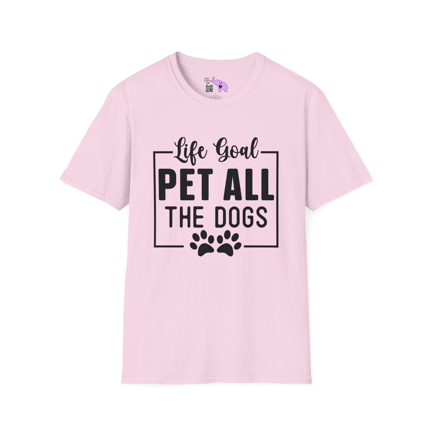 Life Goal Pet All The Dogs T-shirt