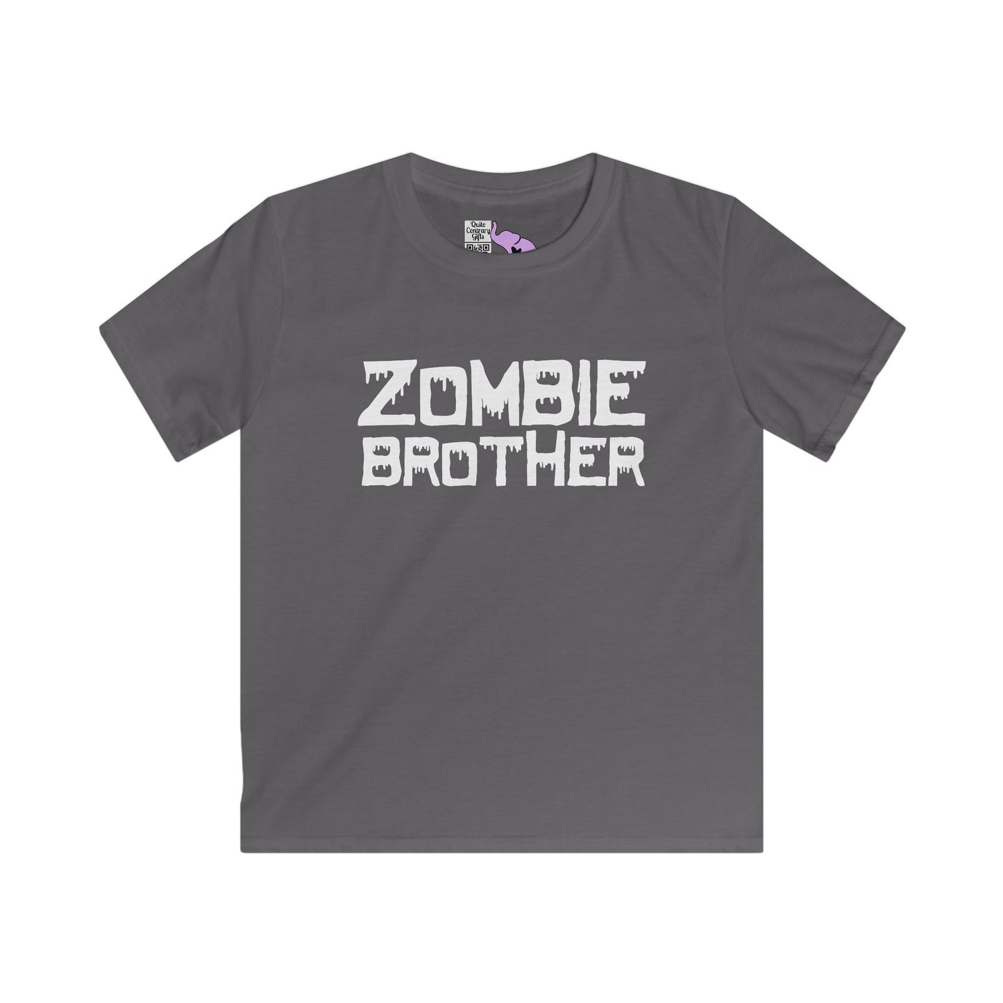 ""Zombie Brother Youth Softstyle Tee