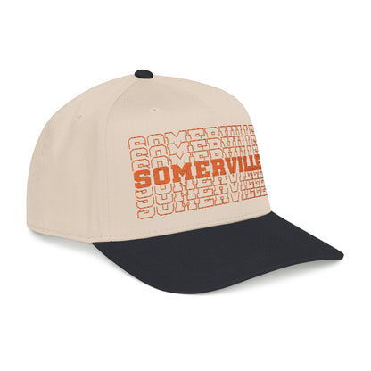 Somerville (Stacked) Mid Profile Baseball Cap