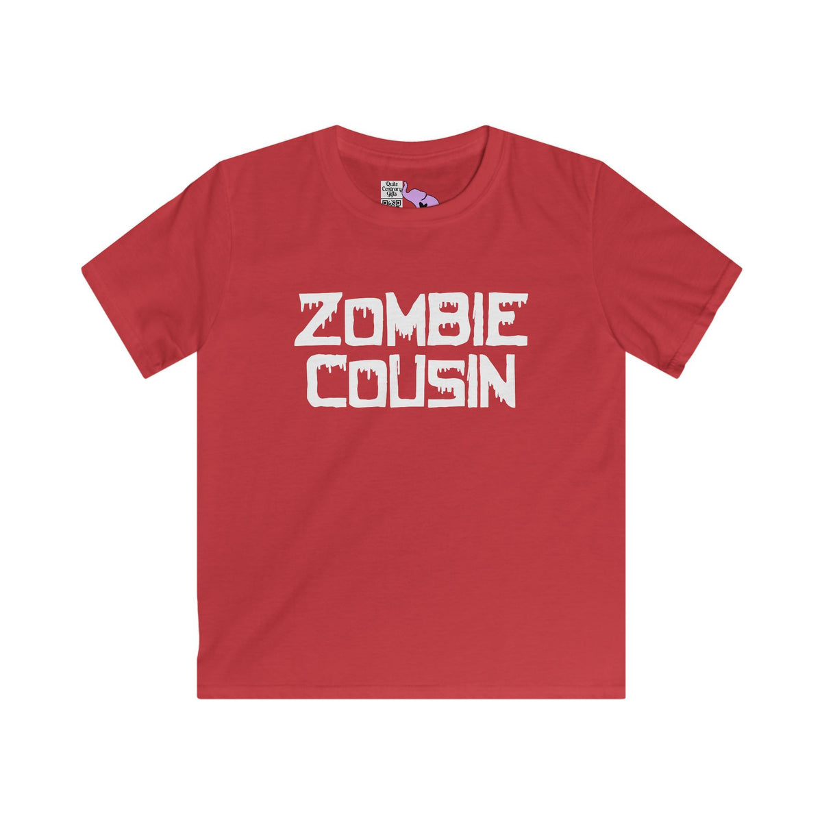 ""Zombie Cousin Youth Softstyle Tee