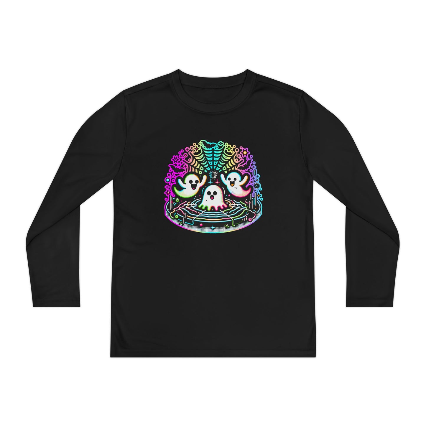 Neon Boo Youth Long Sleeve Tee
