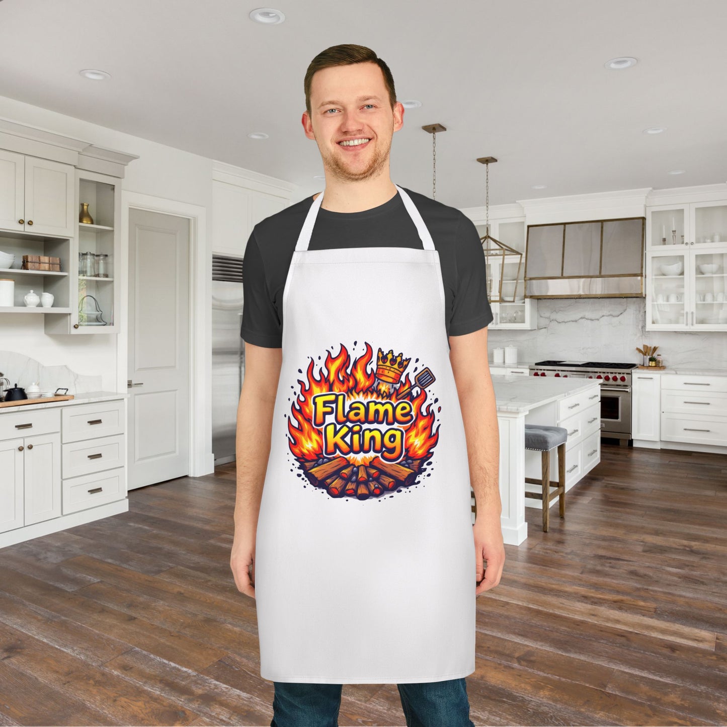 Flame King Apron
