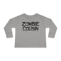 ""Zombie Cousin Toddler Long Sleeve Tee