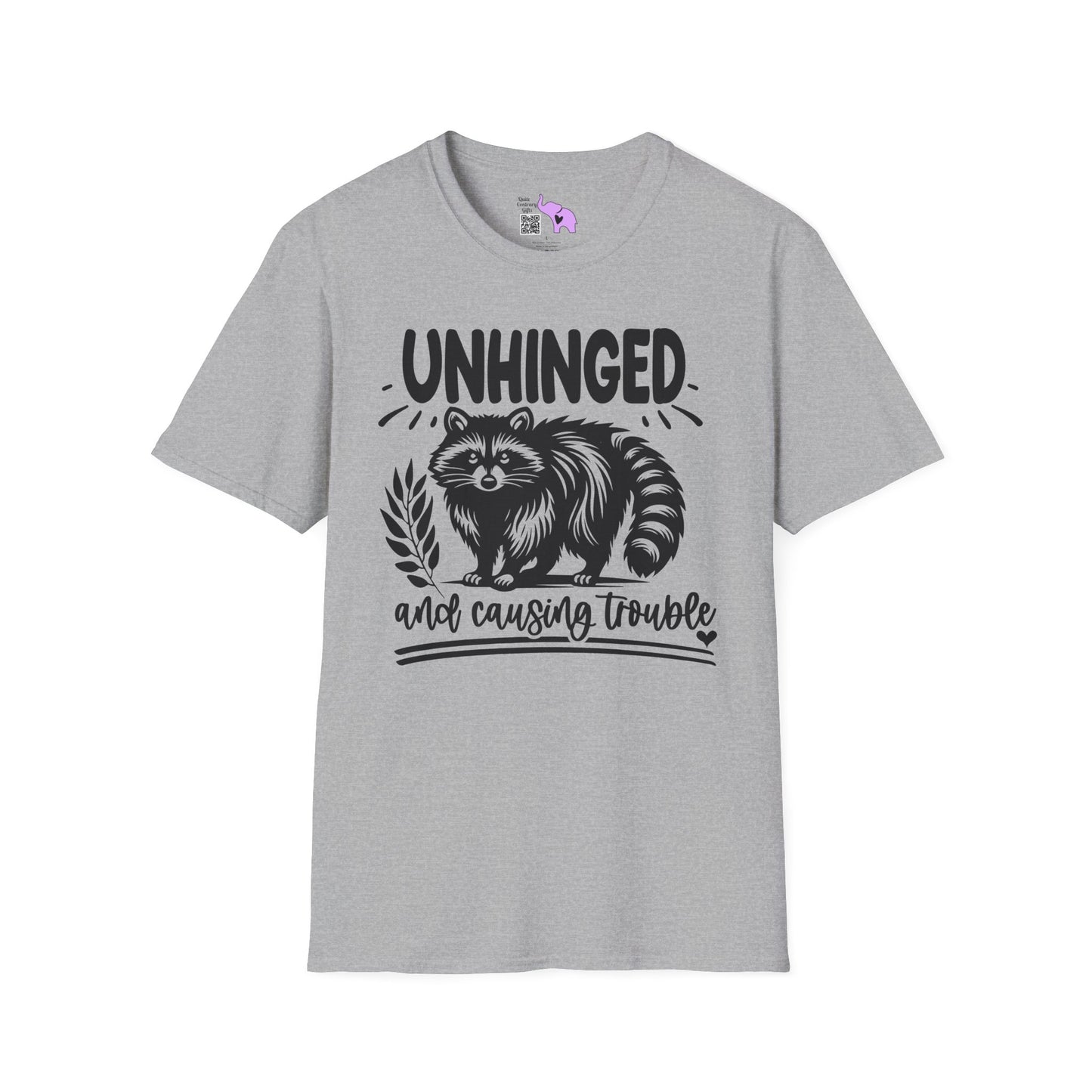 Unhinged and Causing Trouble Adult T-shirt