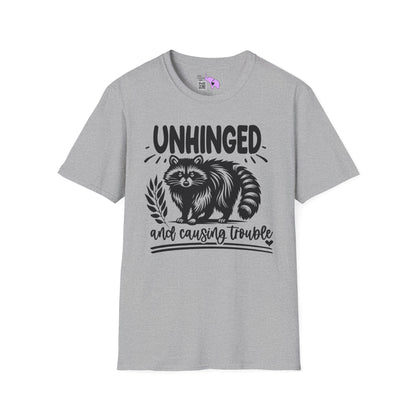 Unhinged and Causing Trouble Adult T-shirt