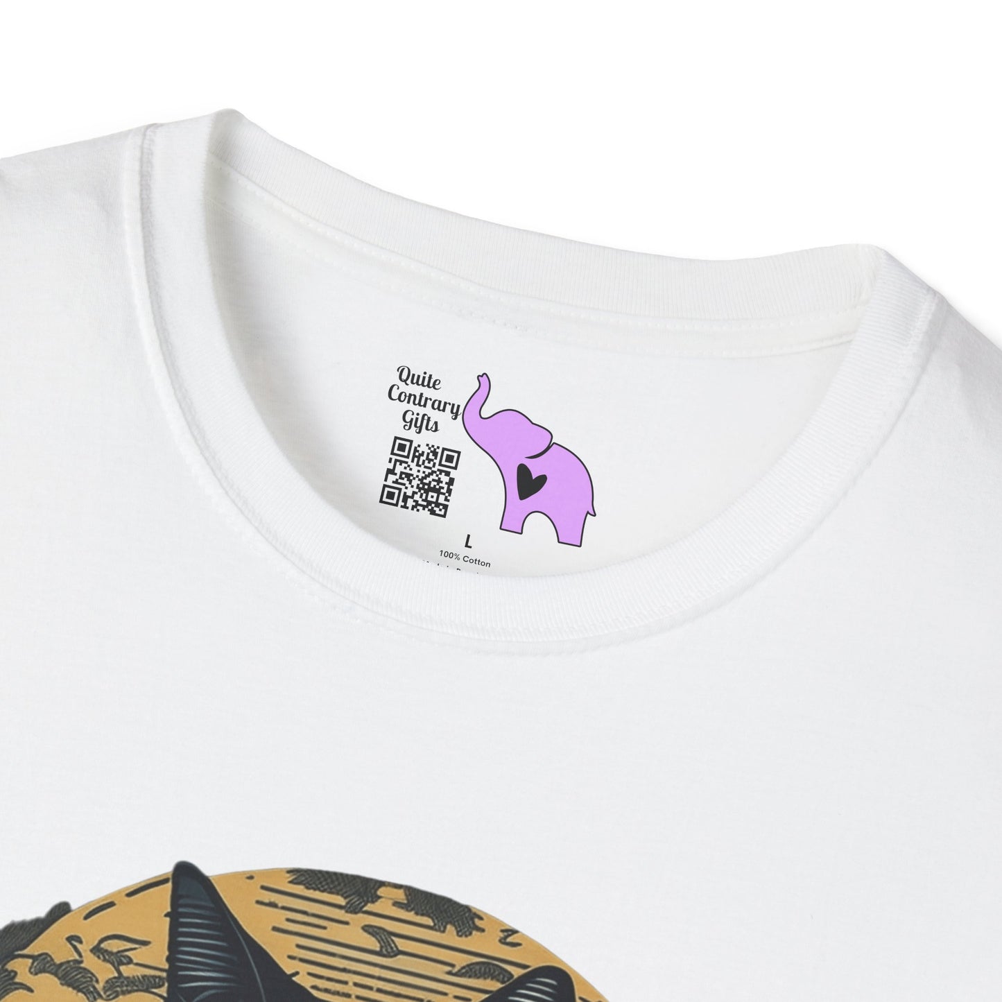 Meow Lisa Adult T-shirt