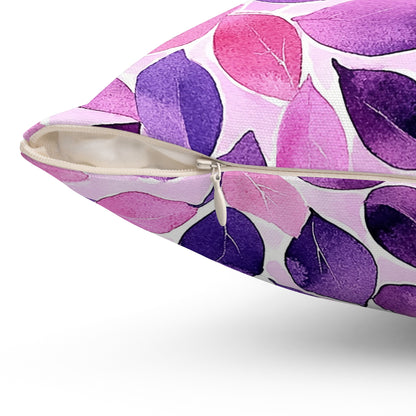 Lilac Serenade Throw Pillow