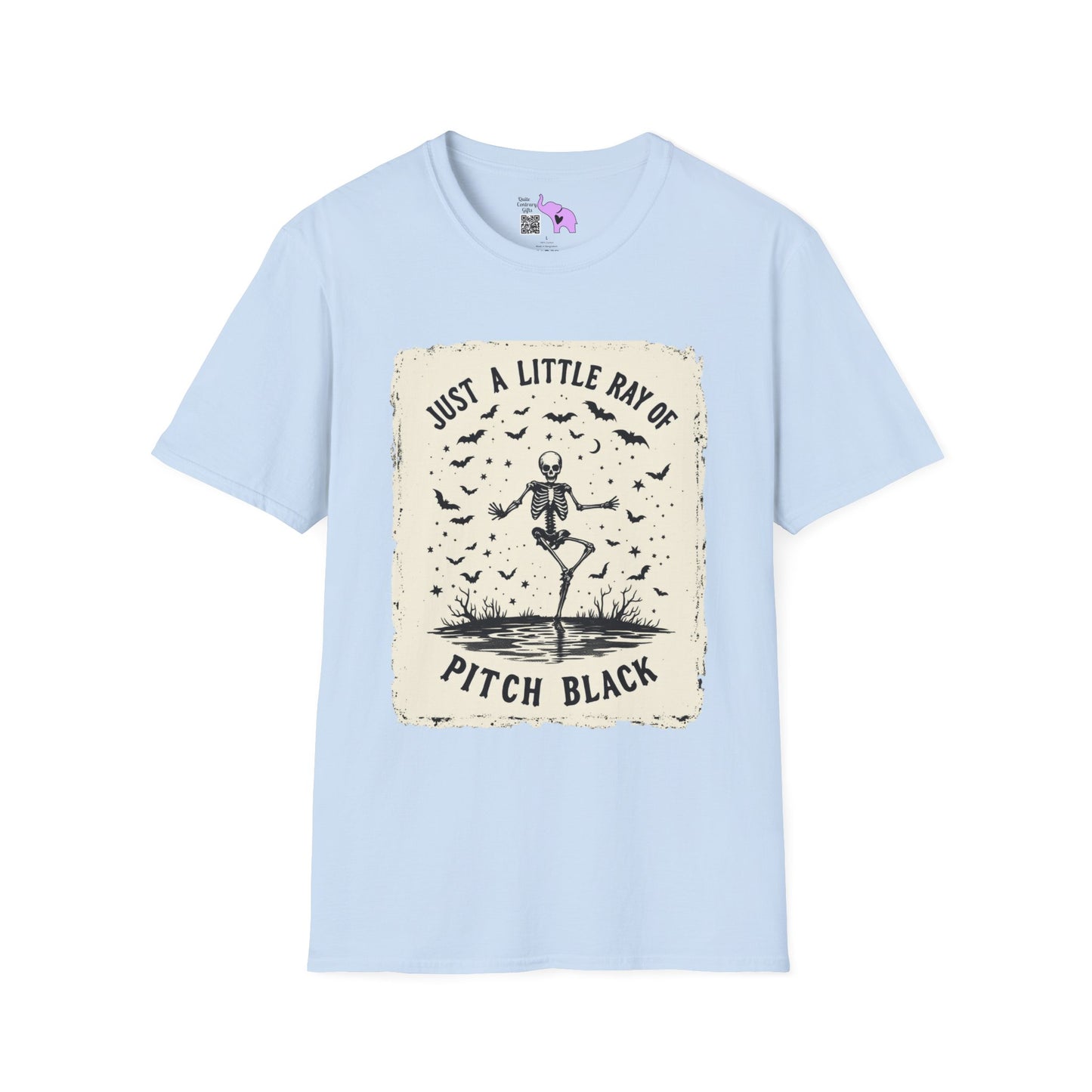 Just A Little Ray of Pitch Black Adult T-shirt