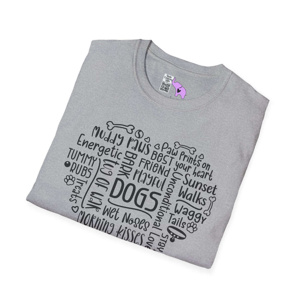 A Dog's Heart Adult T-shirt