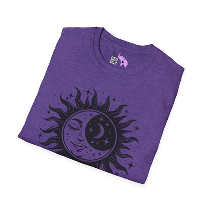 Celestial Sun/Moon Adult T-shirt