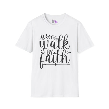 Walk By Faith (2) Adult T-shirt