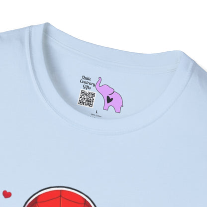 Valentines Spiderman Adult T-shirt