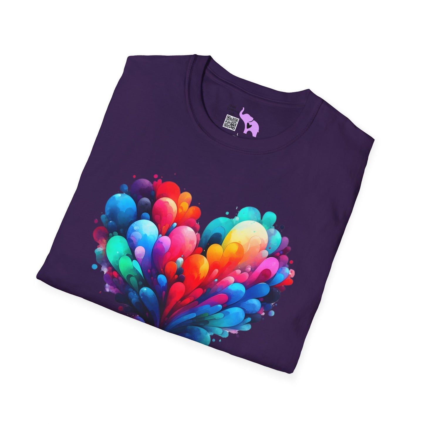 All the Feels Heart Adult T-shirt