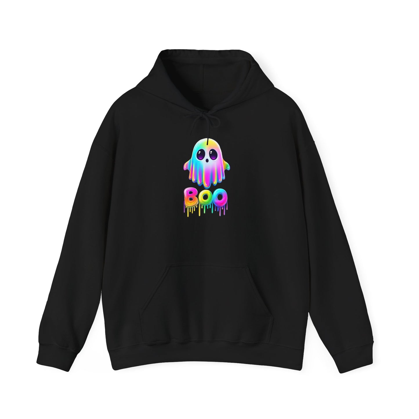 Neon Ghostly Boo Heavy Blend™ Hooded Sweatshirt