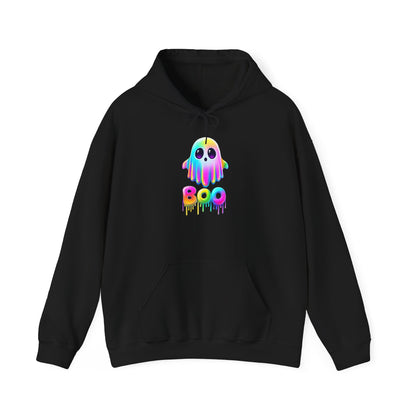 Neon Ghostly Boo Heavy Blend™ Hooded Sweatshirt