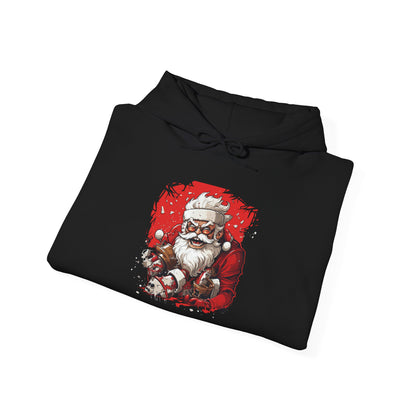 Angry Santa Adult Heavy Blend™ Hooded Sweatshirt