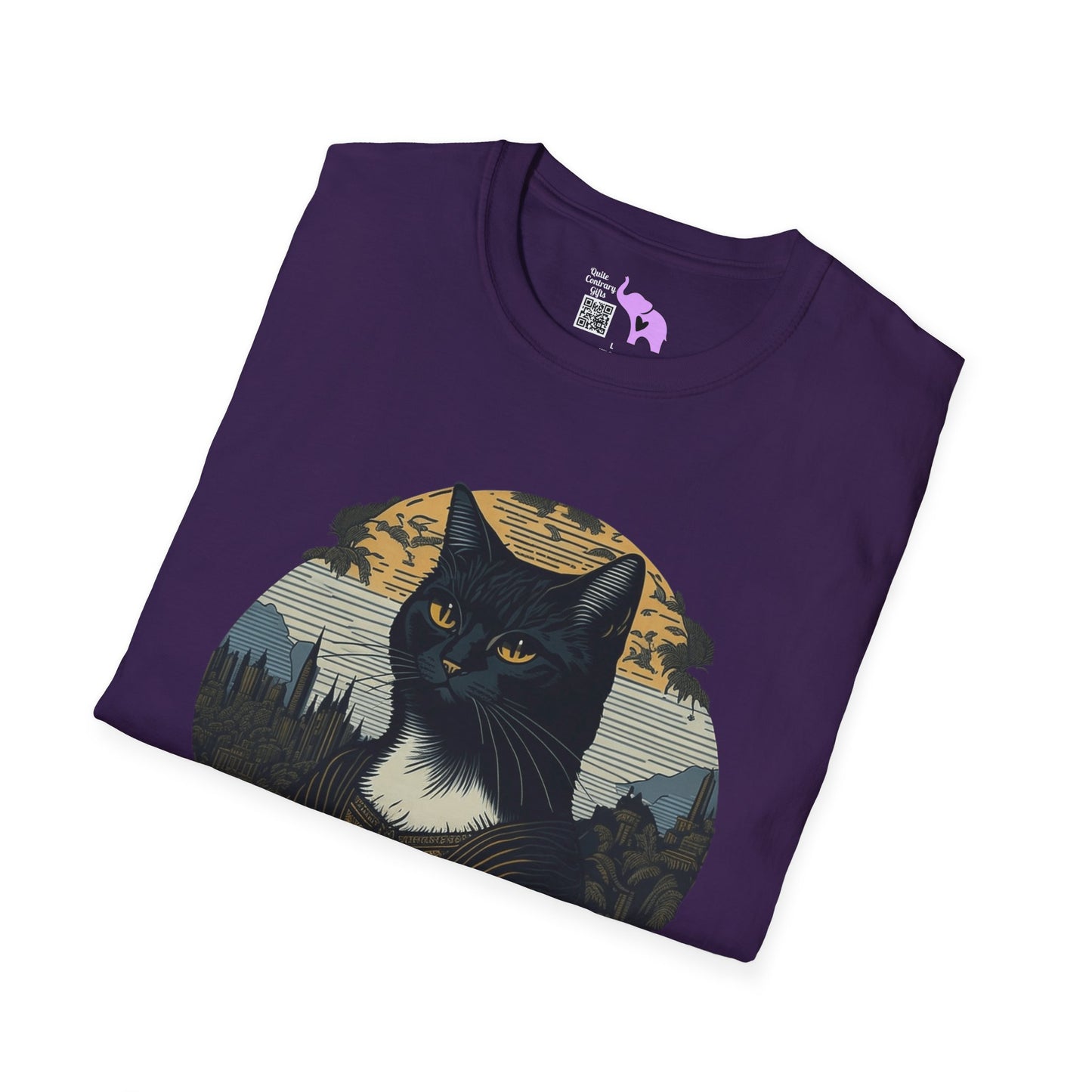 Meow Lisa Adult T-shirt