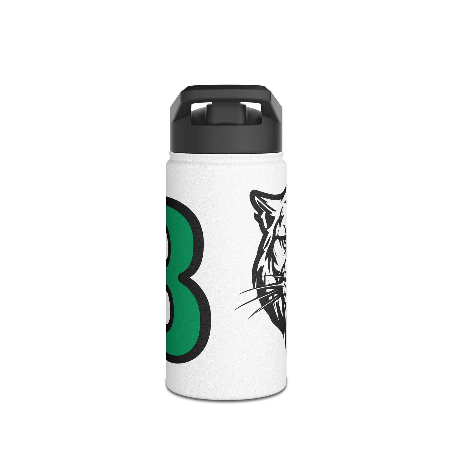 Brenham Cubs Mascot Stainless Steel Water Bottle