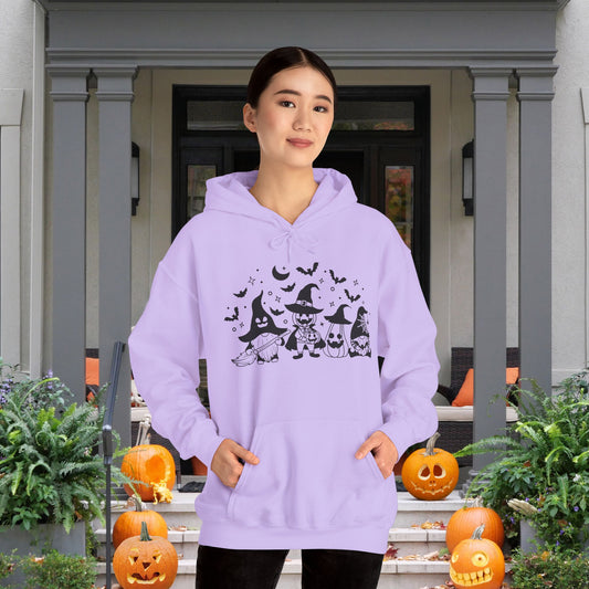 Trick or Treat Gnomies Blend™ Hooded Sweatshirt