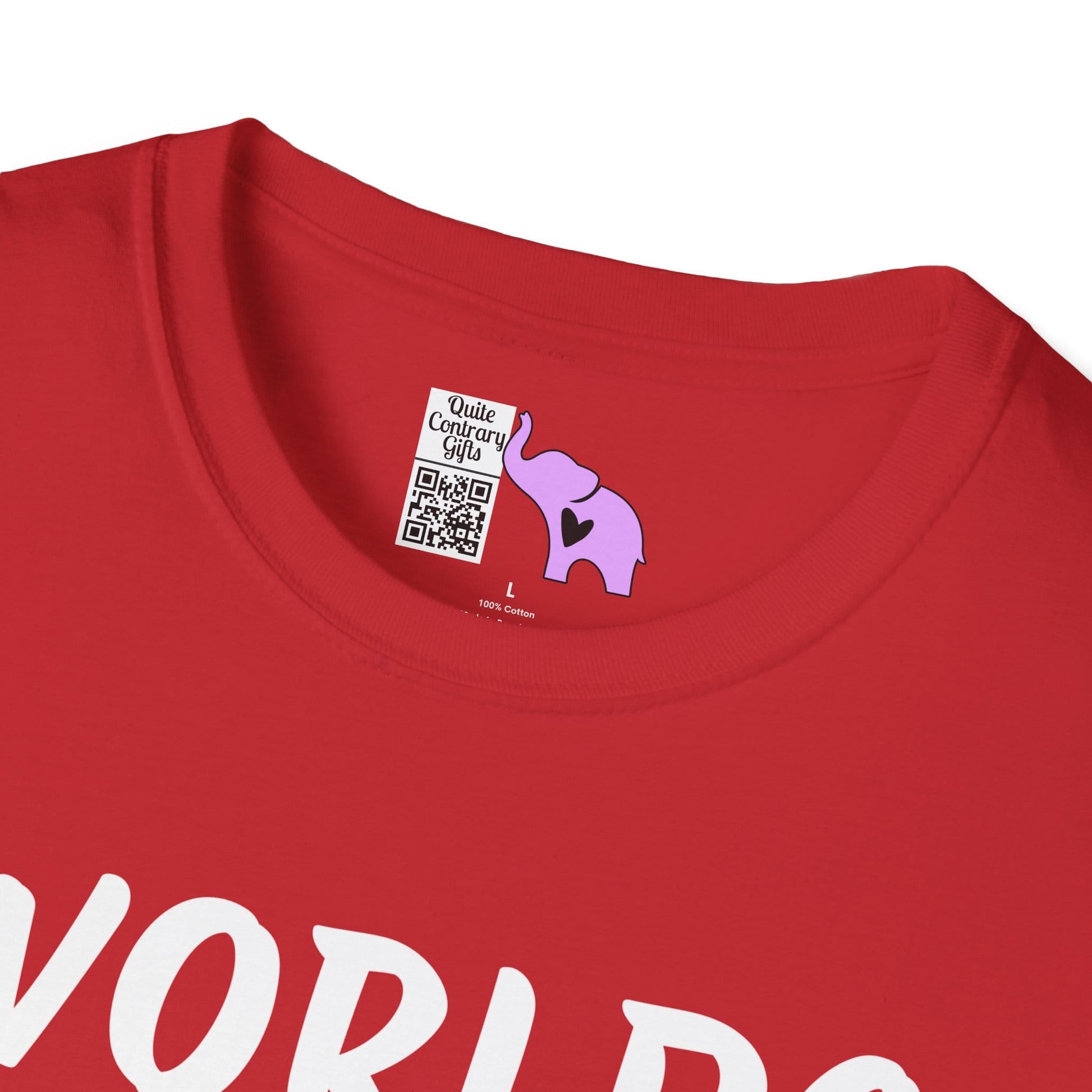 Worlds Okayest Dog Mom Adult T-shirt