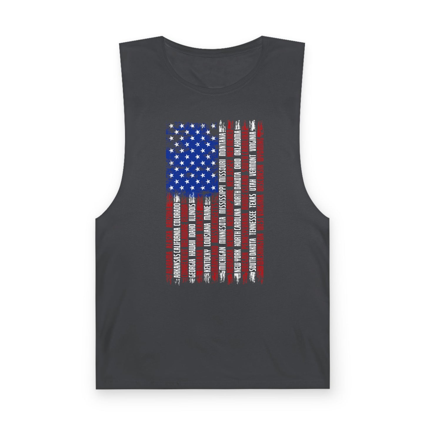 American Flag w/States Tank Top