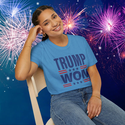 Trump Won 4 Adult T-shirt