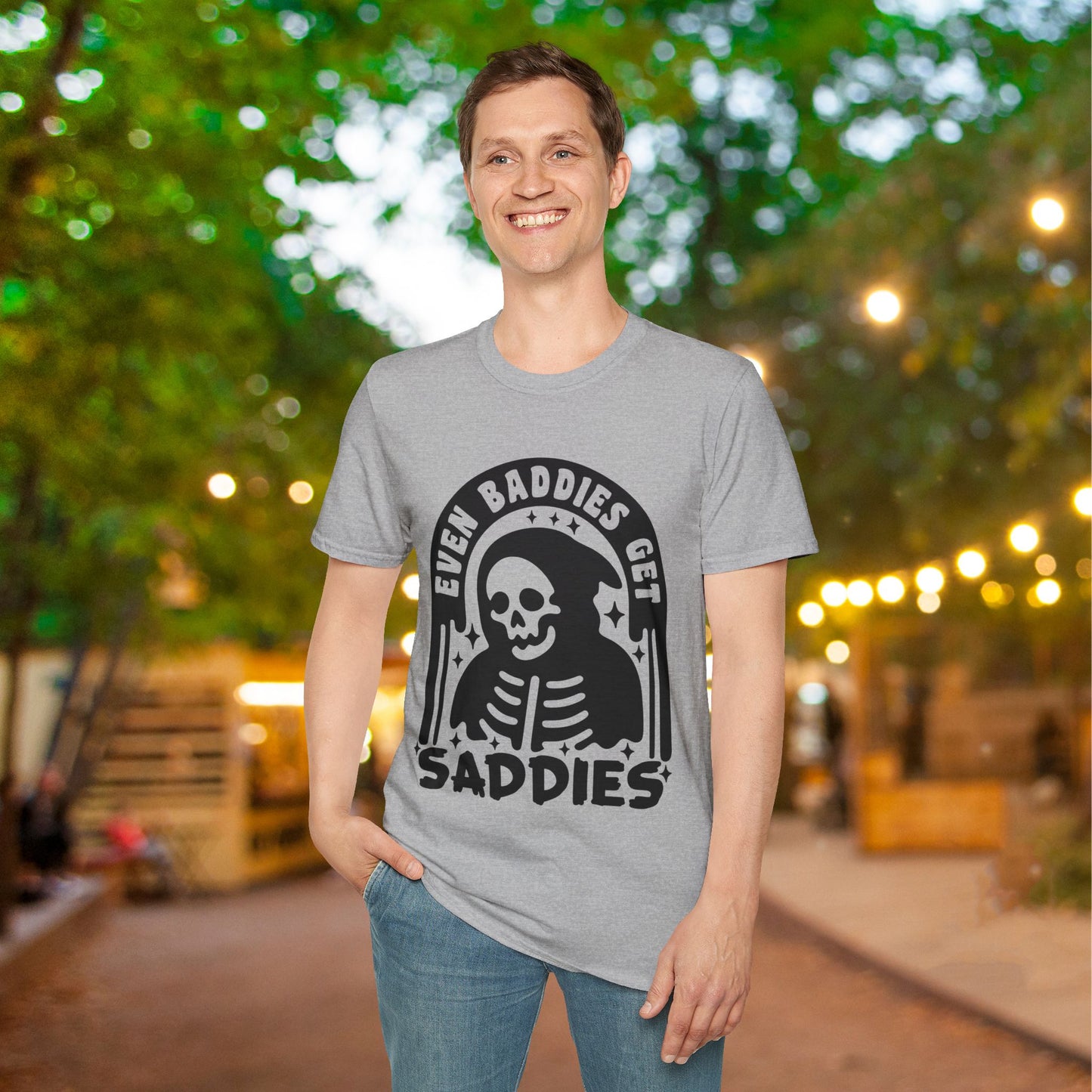 Even Baddies Get Saddies Adult T-shirt
