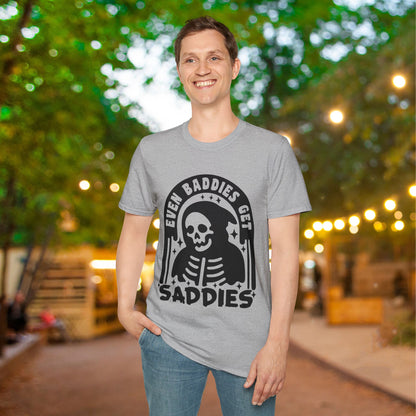 Even Baddies Get Saddies Adult T-shirt