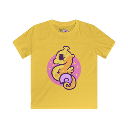 Cute Seahorse Kids Softstyle Tee