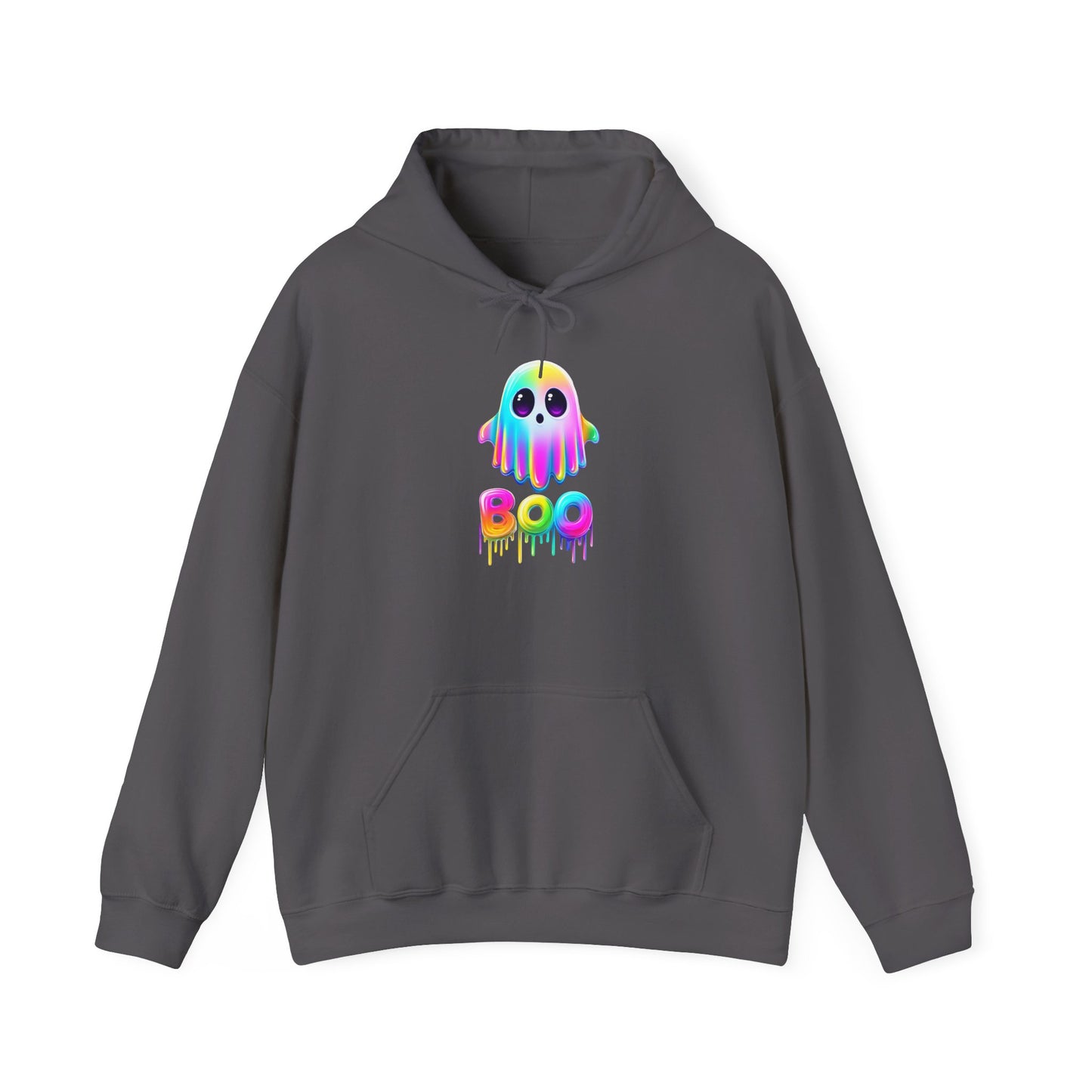 Neon Ghostly Boo Heavy Blend™ Hooded Sweatshirt