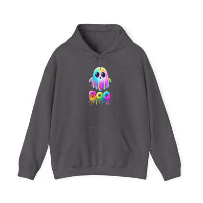 Neon Ghostly Boo Heavy Blend™ Hooded Sweatshirt