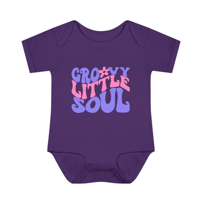 Groovy Little Soul Infant Baby Rib Bodysuit