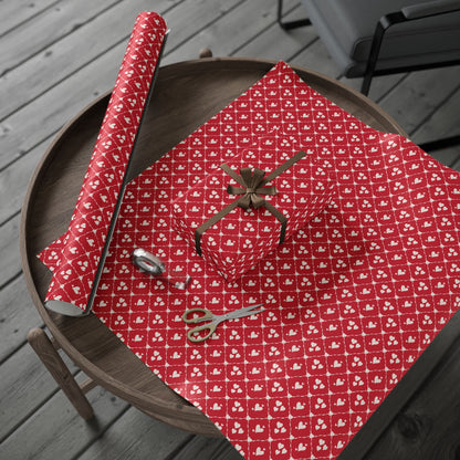 Sweetheart Trellis Wrapping Paper