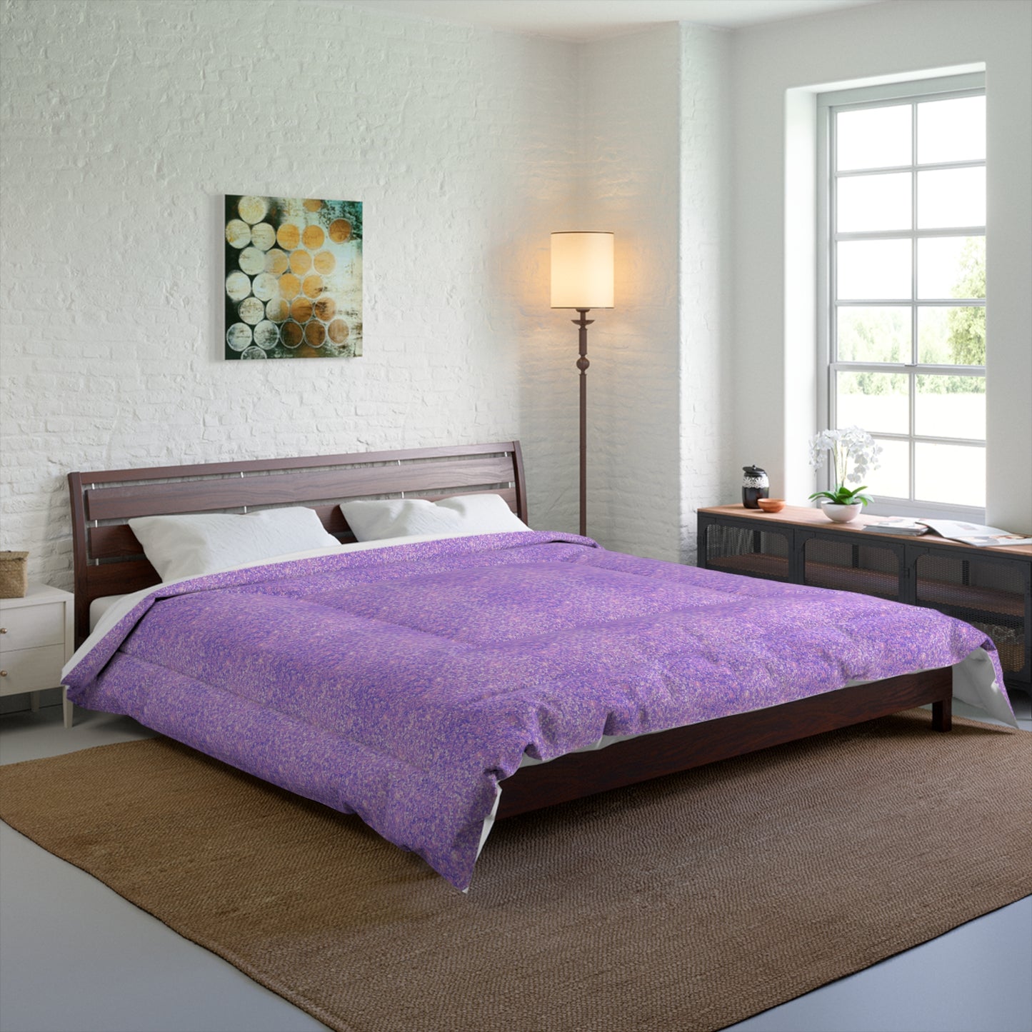 Lavender Crystal Comforter